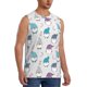 thumbnail image 2 of Balery cute winter Gnome Camisetas sin mangas para hombre, absorbe la humedad y protege contra el mal olor.-XX-Large, 2 of 7