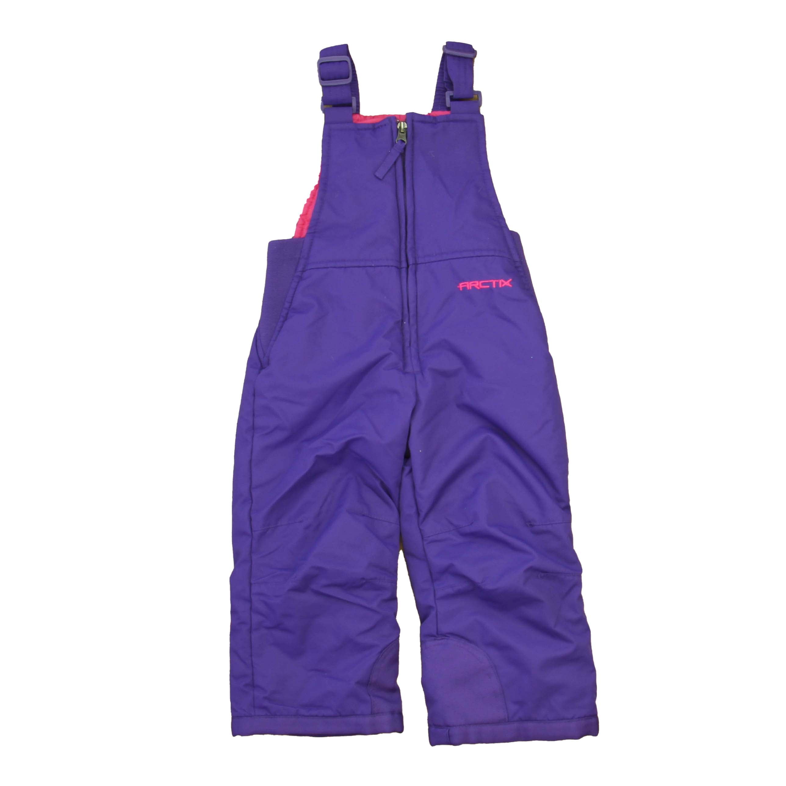 Preowned Arctix Girls Purple Snow Pants size 2T
