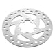 thumbnail image 1 of Toystoory Pastilla de freno de 120MM, durabilidad, frenado eficiente, diseño hueco, disco de freno, reemplazo de superficie lisa profesional Patinetes eléctricos, 1 of 6