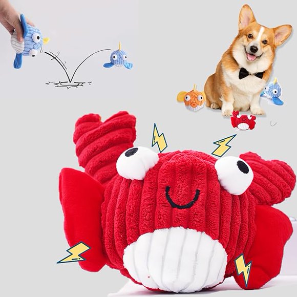 Juguetes para Perros Juguetes Interactivos con Sonido y Aptos para Ser Arrojados Juguetes para Mascotas