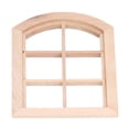 thumbnail image 3 of Ventana Arqueada de casa de Muñecas EOTVIA Muebles Mini Madera 1:12, 3 of 7