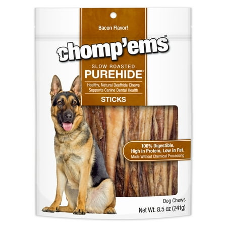UPC: 0076158210035 | Ruffin It Chomp ems Purehide Sticks 8.5oz Bag-Smoked Beef Flavor