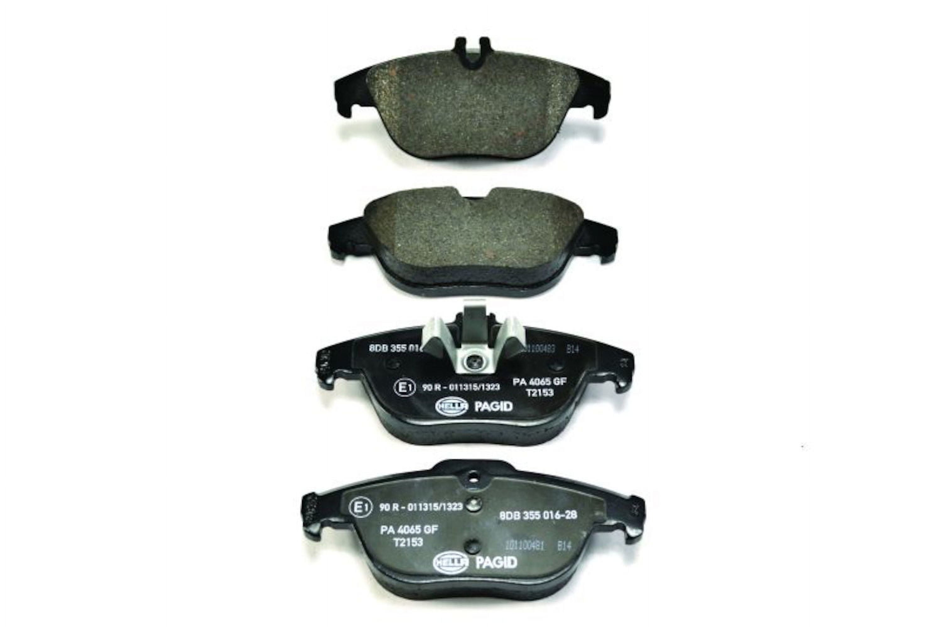 Hella 355016281 OEM - OE Formulated Friction Material Fits select: 2010-2011 MERCEDES-BENZ E, 2010-2012 MERCEDES-BENZ GLK