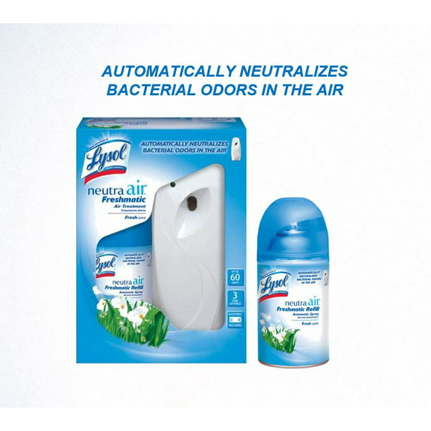 Lysol Neutra Air Freshmatic Automatic Spray Kit (Gadget + 1 Fresh Air Freshener, Neutralizer - Walmart.com