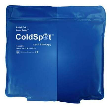Relief Pak\xc2\xae ColdSpot\xe2\x84\xa2 Blue Vinyl Pack - quarter size - 5" x 7"