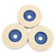 thumbnail image 1 of For 4 Inch Stainless Steel Buffers Polishers 3x 100mm Buffing Pads Polishing Wheel, 1 of 5