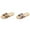 E-Orange 1PCS & Khaki 1PCS, variant on (2-Pack) Rinsvye House Shoes Toe Plus Womens Slippers Size 9 for Women Round for Foldable Slippers for Women Velvet Slippers Leopard Slippers Women Women's Slipper