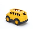 thumbnail image 3 of Autobús escolar de juguete, juguetes verdes, amarillos, hechos de plástico reciclado, 3 of 5