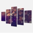 thumbnail image 2 of Cute Vintage Flower With Bokeh - Large Floral Canvas Art Print, 2 of 3