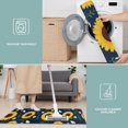 thumbnail image 6 of DarkBlue Sunflower Bee Pattern Kitchen Rugs Sets Of 3,Kitchen Runner Rugs Non Skid Washable,Decorative Kitchen Floor Mats for Kitchen,Sink,Laundry,17"x30"+ 17"x47" + 17"x59", 6 of 6