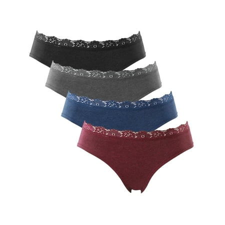 

Women s Lace String Tanga Panties Underwear 4-Pack