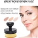 thumbnail image 3 of Brocha de maquillaje para base, brocha de viaje Kabuki para rostro y cuerpo, brochas de maquillaje grandes de cobertura completa para mezclar cosméticos líquidos, crema o polvo impecable, 3 of 7
