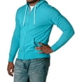 thumbnail image 3 of Independent Trading Co. Sweat à Capuche Léger Unisexe à Fermeture Éclair Complète, 2TG, 3 of 5