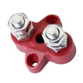 thumbnail image 3 of 2pcs 2 Vías Barra Terminal Eléctrico Caja De Conexiones Cubierta Del Bloque De Distribución Rojo Cola Bloque de terminales de barra colectora doble, 3 of 7