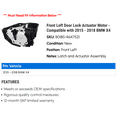 thumbnail image 2 of Front Left Door Lock Actuator Motor - Compatible with 2015 - 2018 BMW M4 2016 2017, 2 of 2