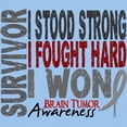 thumbnail image 3 of CafePress - Survivor 4 Brain Tumor Shirts And Gifts Light T Sh - Men's Classic Graphic T-Shirt, 3 of 4