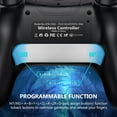thumbnail image 4 of Mando de videojuegos compatible con Nintendo Switch/Lite/OLED/PC, mando inalámbrico con botones programables, eje giroscópico, función turbo y doble vibración, 4 of 7
