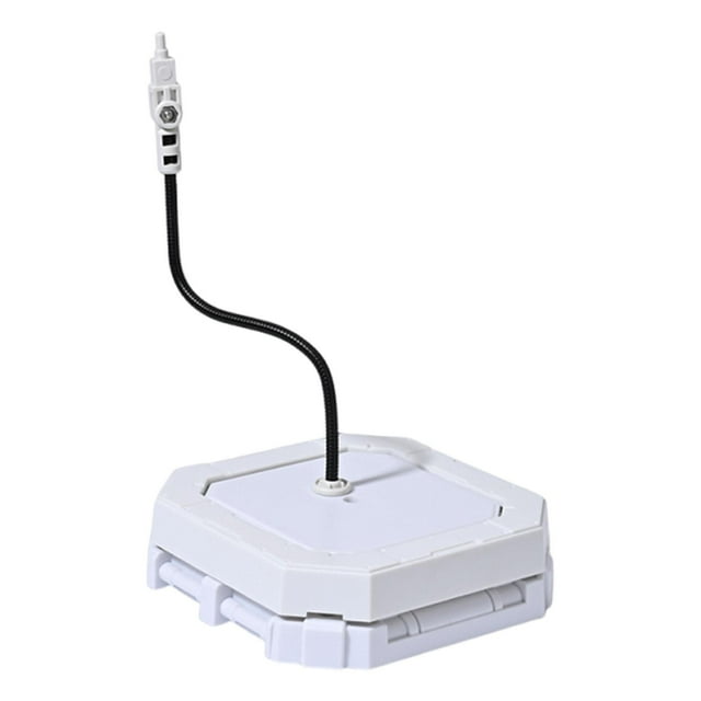BELOVING Action Base Display Stand Accessories Support Home Decor Collectible Storage White