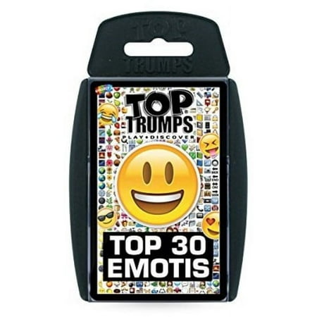 Emotis Top Trumps Playing Card Game