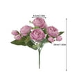 thumbnail image 3 of Tyidzon Peonies Artificial Flowers 11 Inch Fake Flowers Artificial Peonies Flowers, Peonies Bouquet for Wedding Party Home Table Decorations, 3 of 6