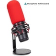 thumbnail image 4 of SUNMON Mic Windscreen for HyperX QuadCast Microphone, Professional Hyperx QuadCast Pop Filter, Foam Mic Covers Improve Recording Quality, 4 of 7