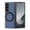 Blue, variant on Case for Samsung Galaxy Z Fold 7, Carbon Fiber Texture, 360 Degree Rotating Ring Bracket, Compatible with MagSafe Wireless Chargers, PC Material Drop Protective Phone Cover for Z Fold 7, Gray