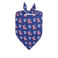 thumbnail image 6 of Yhmxh American Flag Dog Bandanas, Reversible Triangle Bibs Scarf for 4th of July Independence Day, Washable USA Pet Neckerchief Suitable for Dogs, Cats, Pets, Festival Accessories, 6 of 6