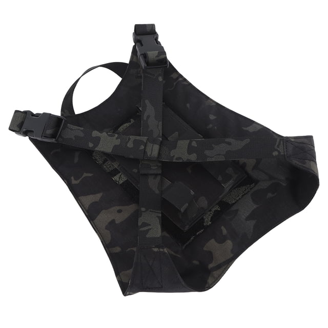 Paquete de casco de despliegue rápido, bolsa de transporte militar desmontable de tela de nailon para cascos de combate deportivos, color negro CP