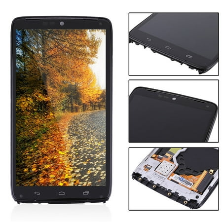 For Motorola Droid Turbo XT1254 LCD Screen Display Touch Screen Full LCD Display & Touch Screen Digitizer & Frame Assembly