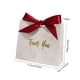 thumbnail image 3 of Caja De Embalaje De Papel Paquete de 10 mini bolsas de regalo con lazo de agradecimiento burdeos para bolsos, corbatas y bufandas (Claret) JASKFLY, 3 of 9