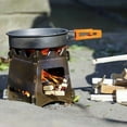 thumbnail image 6 of Yammee Metal Wood Burning Stove Cooking Burners Backpacking Furnaces Outdoor Cookware, 6 of 11