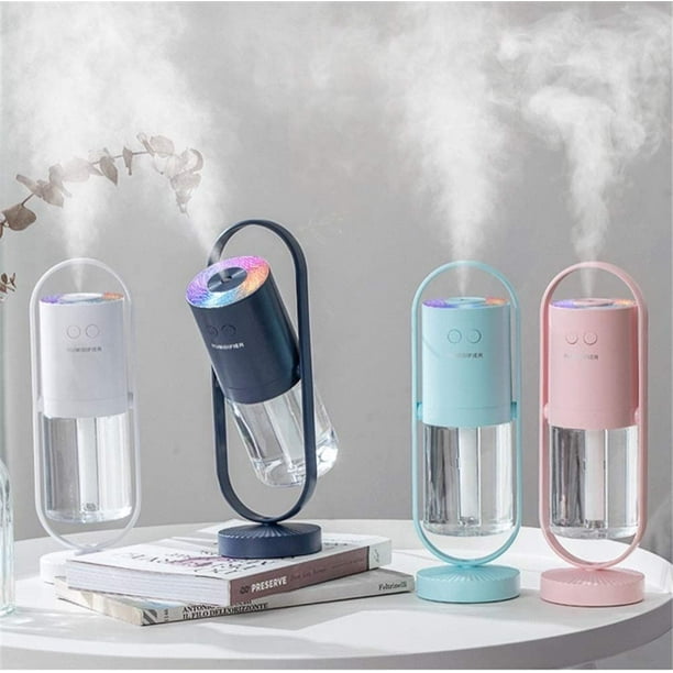SuoKom Cool Mist Humidifier-Mini humidificateur portable avec lumières LED,  humidificateur portable USB ultra-silencieux, adapté aux bébés, enfants