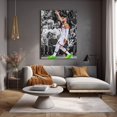 thumbnail image 3 of Póster MENKARWHY de Jalen Brunson con firma en lienzo, 3 of 7
