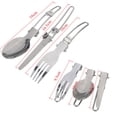 thumbnail image 3 of OULII 1 Set Camping Cookware Set Aluminum Alloy Round Outdoor Cooking Pot for Outdoor Enthusiasts, 3 of 8