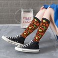 thumbnail image 3 of Lsque Autumn Leaves Printed Crew Socks Men's Women's LightWeight Thin Casual Calf Socks ,Knee High Socks,Cotton Socks, 3 of 9
