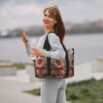 thumbnail image 5 of Travel Duffle Bag Adorable Kitten In Kimono Travel Tote Bags Carry on Luggage Waterproof Weekender Bags with Top Handle Adjustable Shoulde Strap for Travel Gym, 5 of 5