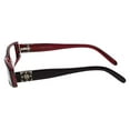 thumbnail image 3 of Calabria 840 Techno Optical Anti-Reflective Lens Reading Glasses &Case Red+1.50, 3 of 4