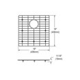 thumbnail image 1 of Elkay GFOBG1717SS Grille de Fond en Acier Inoxydable, 1 of 2