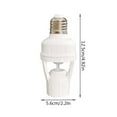 Fall Decorations for Home E27 Screw Sensor Lamp Head Human infrared