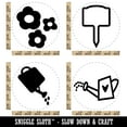 thumbnail image 2 of Gardening Watering Can Plant Flowers Marker Rubber Stamp Set for Scrapbooking Crafting Stamping - Large 1-1/4 Inch, 2 of 7