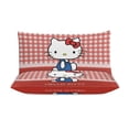 thumbnail image 3 of Hello Kitty Duvet Cover Set 3-Piece Bedding Set Soft Warm And Comfortable Soft Bed Set with 1 Duvet Cover And 2 Pillowcases for Bedroom All Season 90"x90", 3 of 7
