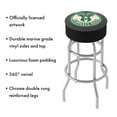 thumbnail image 3 of Trademark Gameroom Milwaukee Bucks Logo Bar Stool with Padded Seat, 3 of 4