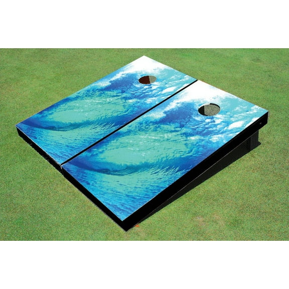 Big Wave Themed Cornhole Boards