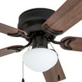 thumbnail image 4 of Prominence Home Alvina 42 Inch Indoor LED Ceiling Fan with Pull Chain, Bronze, 4 of 10