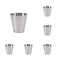 thumbnail image 2 of Mug Cup Drinking Tumbler 1Pcs Stainless Coffee Camping Tea Glass&Bottle 1 Glass*6 Clearance!, 2 of 5