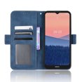 thumbnail image 3 of Case for Nokia C21 Cover Adjustable Detachable Card Holder Magnetic closure Leather Wallet Case - Blue, 3 of 5