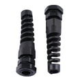 thumbnail image 3 of Bgsha 5pc Waterproof Cable Gland Connector Flexible Spiral Strain Relief Protector, 3 of 9
