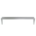 thumbnail image 2 of AmGood 18" Width x 60" Length | Stainless Steel Wall Shelf | Square Edge | Metal Shelving | Heavy Duty | Commercial Grade | Wall Mount | NSF Certified, 2 of 7