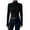 Black, variant on Ladies Sweaters, Women's 2026 High Neck Long Sleeve Ribbed Knit T Shirt Top Solid Color Long Sleeve T Shirt Elegant Tops for Women White S