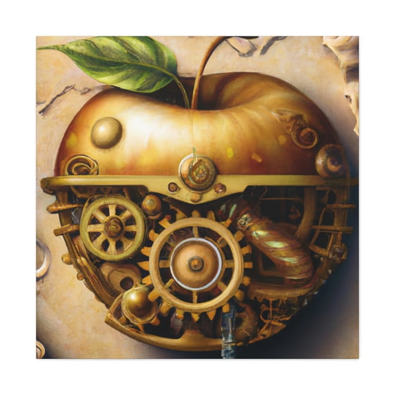 Apple's Clockwork Dream - Canvas